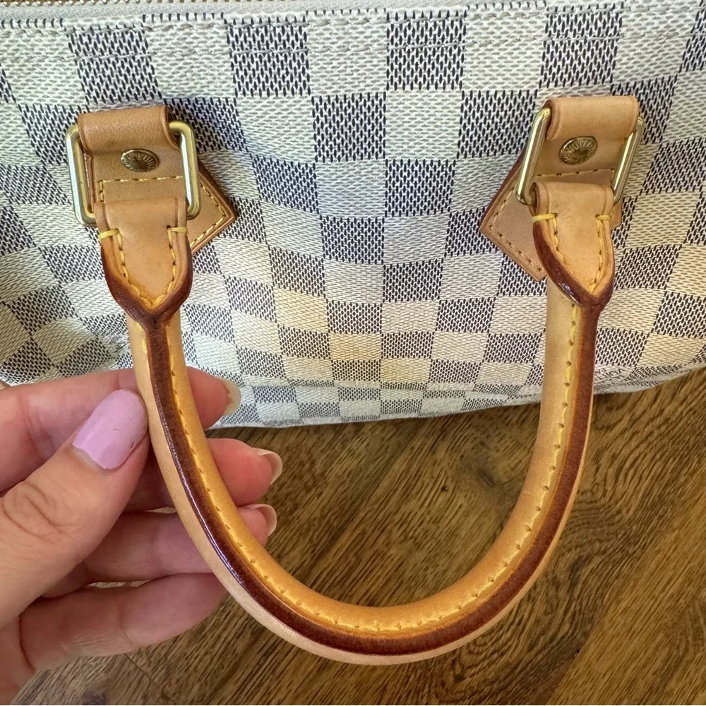 ❤️SOLD❤️ Louis Vuitton Damier Azur Speedy 25 - GORGEOUS Condition! - Picture 4 of 14